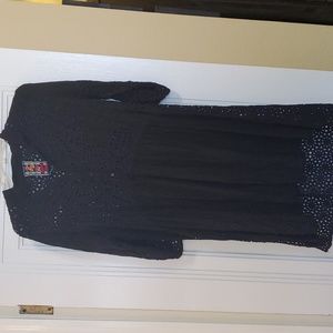 Johnny Was long eyelet Tunic